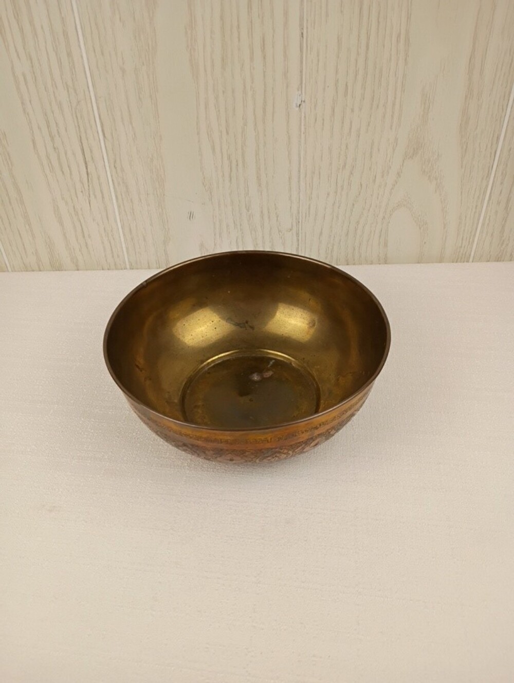 Vintage hand engraved decorative Brass bowl